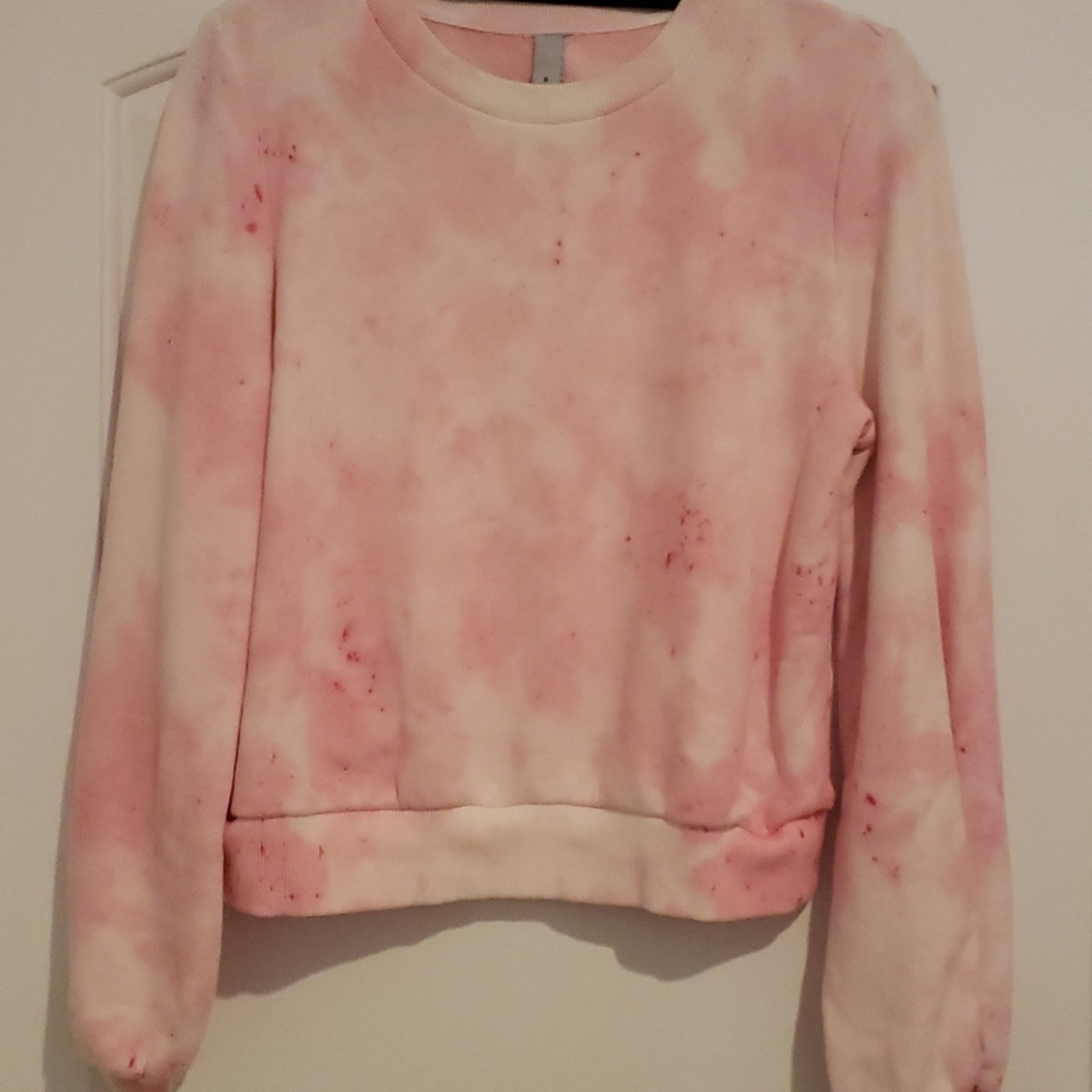 Petal pink tie dye